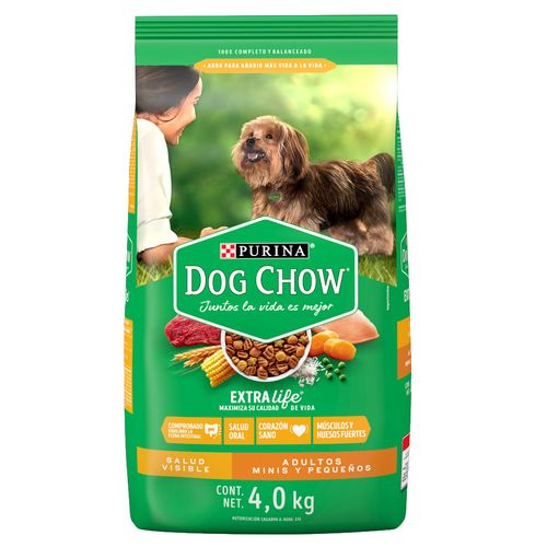 Comida Seca Perr Dog Chow Adulto Raza Pequeña 2 Kg