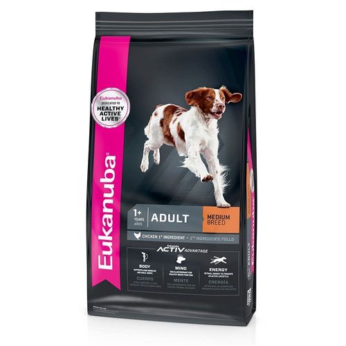 Comida Seca Perro Eukanuba Adult Medium Breed 13.63 Kg