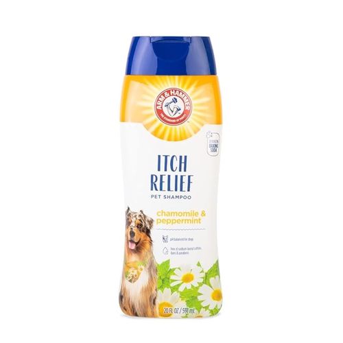 Shampoo Perro Arm & Hammer Alivio de Picazon Manzanilla y Menta 20 Oz