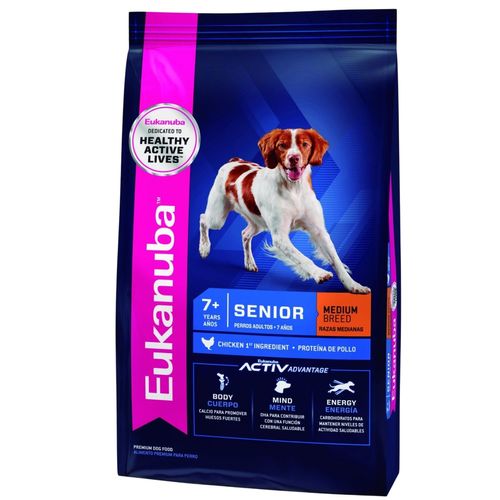 Comida Seca Perro Eukanuba Senior Medium 15KG