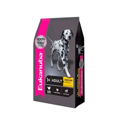 Comida Seca Perro Eukanuba Adulto Medium 15KG
