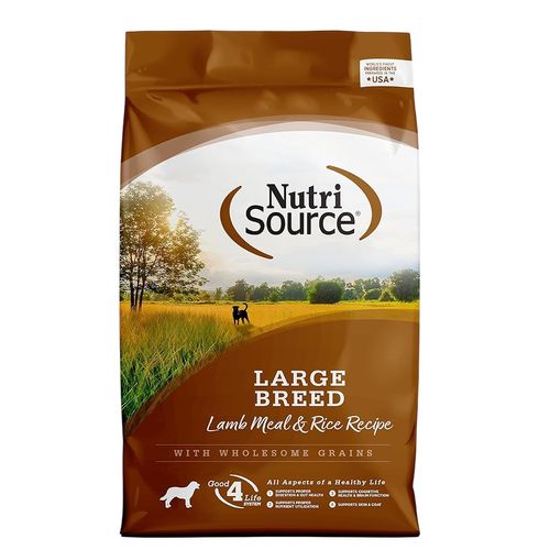 Comida Seca Perro Nutrisource Large Breed Lamb and Rice 30 lb
