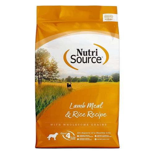 Comida Seca Perro Nutrisource Lamb Meal and Rice 5 Lb