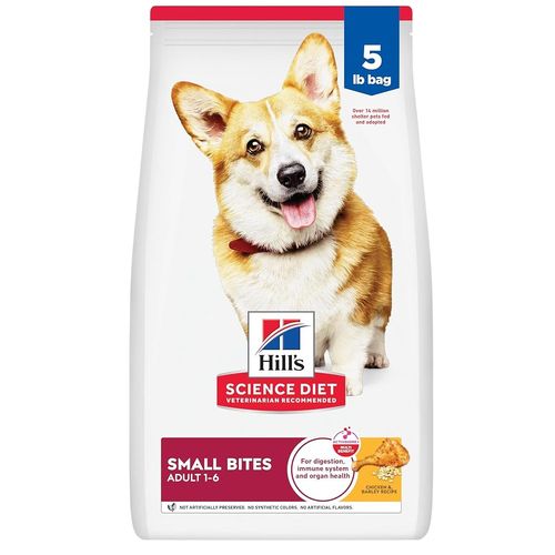 Comida Seca Perro Hills Adult Small Bites 5 Lb