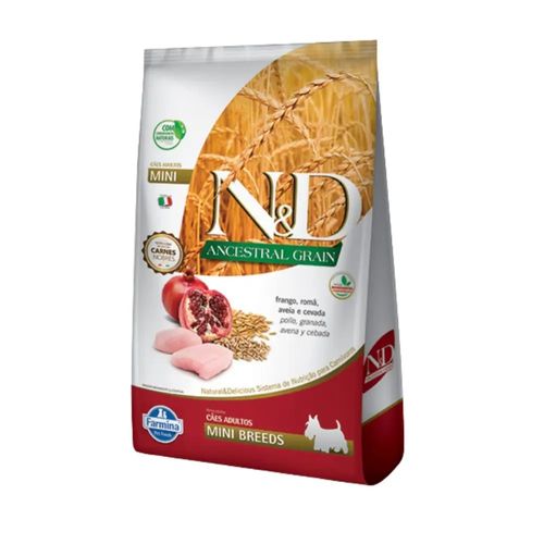 Comida Seca Perro N&D Acestral Adult Mini Pollo 800 Gr