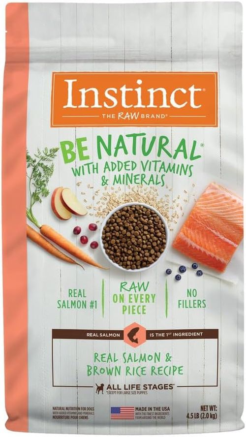 Instinct Be Natural Alimento Perro Salmón y Arroz Integral 4.5lb