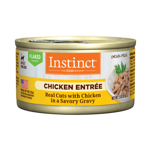 Instinct Flaked Alimento Húmedo Gato Pollo Lata 85g-1763752152473