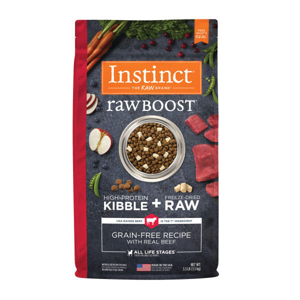 Instinct Raw Boost Grain Free Alimento Perro Carne 3.5lb-1763752515404