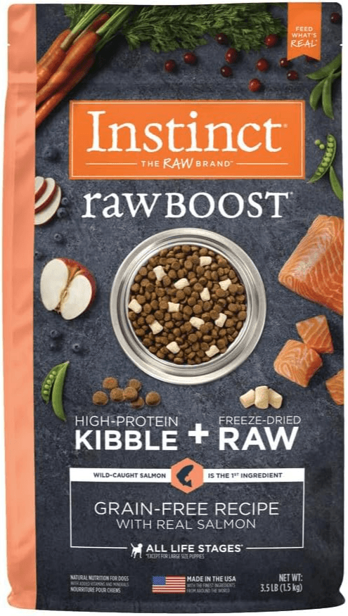 Instinct Raw Boost Grain Free Alimento Perro Salmón 3.5lb-1763752522788