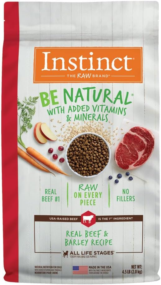 Instinct Be Natural Alimento Perro Carne y Cebada 2.05kg-1763752892136