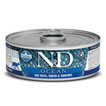 Farmina N&D Ocean Alimento Húmedo Gato Atún Calamar y Camarón 70g-1764086425482