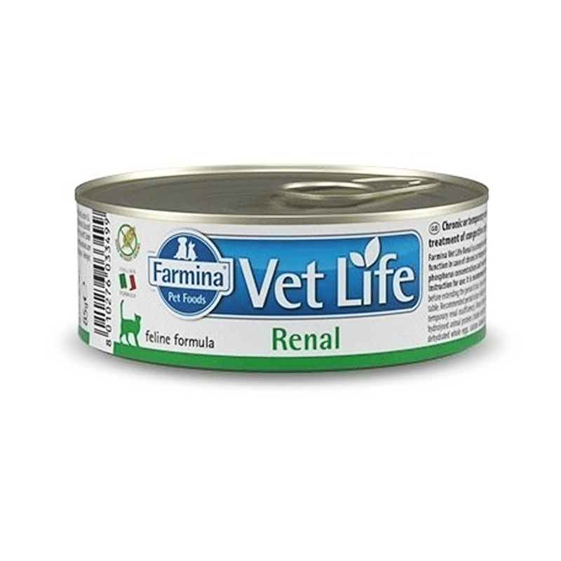 Farmina Vet Life Renal Alimento Medicado Gato Insuficiencia Renal 85g-1764086591122
