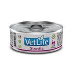 Farmina Vet Life Struvite Alimento Medicado Gato Cálculos Lata 85g-1764086646579